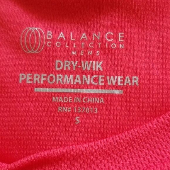 Balance Collection Mens SS Red/Reflector T-Shirt,S - Picture 5 of 7